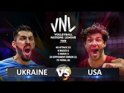 Ukraine vs USA | Men's VNL 2025