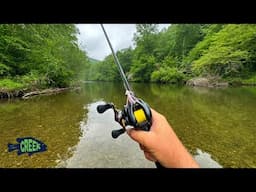 Amazing Hidden Mountain creek fishing