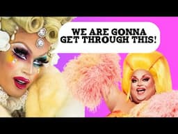 Ginger and Pearl SQUASH the Beef, Kim Chi's First Time doing Drag Makeup | LAH Throwback   HD 1080p