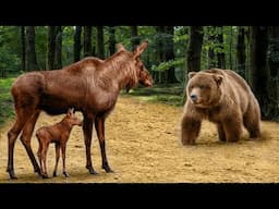 How Female Animals Protect Their Cubs !