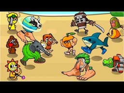 BRAINROT GO MERGE GAME 03 - Gameplay Part 3 Walkthrough All Levels 61 - 94, Italian Memes Evolution!
