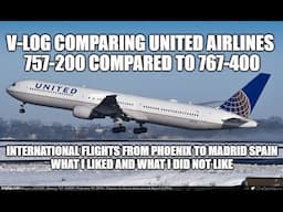 Review/Compare United 757-200 Domestic First Class and International Polaris Business Class 767-400