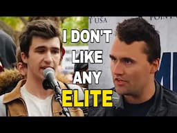 Charlie Kirk SNAPS back at student who says he HATES Elon Musk