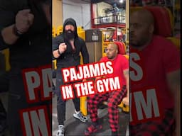 Pajamas in the Gym | Robertfrank615 #bodybuilding #fitness #gymmotivation