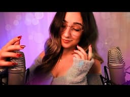 ASMR | Word Repetition: Compliments & Comforting Thoughts (Ear-to-Ear Whispers + Face Touching) ❤️