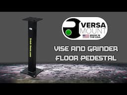 Versa-Mount Vise and Grinder Floor Pedestal Showcase - Trick-Tools.com
