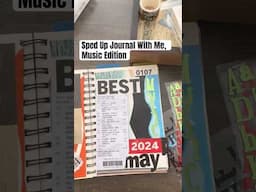 Sped-Up Journal With Me 🎧 Music Favorites of 2024