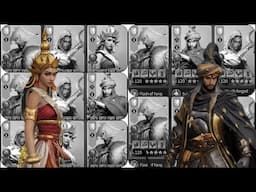 AOEM: Tribhuwana 5 stars VS Mehmet 5 stars | 100 Battles | 5 different SETUPS - RANKED