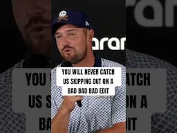 You will never catch us skipping out on a bad bad bad edit with B.A.D #golf #LIVGolf