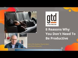 Why Its OK to Not Be Productive