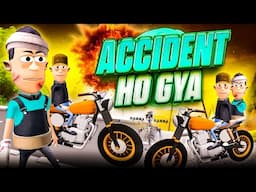 एक्सीडेंट हो गया 🤕💥 | Accident Ho Gya 🚑🚨 | @KomedyKeKing | Smokhan Funny Comedy Jokes