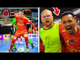 I Played in a PRO FUTSAL MATCH & It Was The BIGGEST Game Ever!