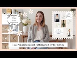 TEN Amazing Jacket Patterns to Sew for Spring | High Street Sewing Inspiration