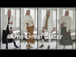 Make One Blazer Work Overtime With These Outfit Ideas