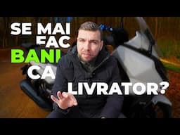 Nu mi-a venit sa cred cati bani faci din livrari - Kymco SkyTown125 REVIEW