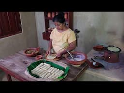 Fish and Potato stuffed Pancake Rolls ❤️ Village Fish Rolls Recipe | Village Food | Village Cooking