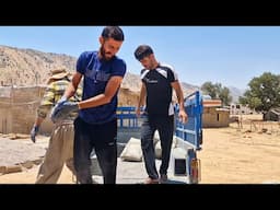 Qasem: A Pillar of Hope – Supporting the Baro Family with Cemen