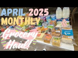 April Grocery Haul 2025! Everything we bought as a Frugal Homeschooling Family of 5 (£500 Budget) 🤑