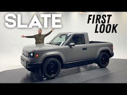 Slate EV! My First Look At This Cheap, Highly Customizable, Small Pickup Truck