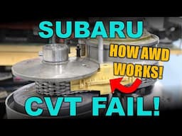 Are Subaru AWD CVT's Reliable? Subaru Outback Transmission Teardown!