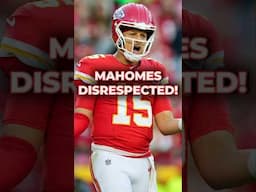 Patrick Mahomes DISRESPECTED By NFL Media! #shorts #nfl Chiefs News @ChiefsTV