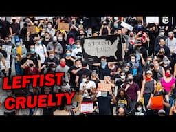 Cruelty By Leftist NY Protesters Blocking a Woman From Work
