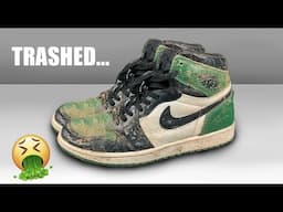 Restoring TRASHED Jordan 1's with RESHOEVN8R!