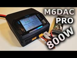Оптимальная зарядка. Два канала, 800W и 16х2 А. Обзор ToolkitRC M6DAC Pro