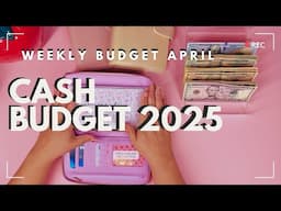 Cash Stuffing $700 | New Cash Envelopes and Challenges | Budget March 2025