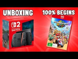 Mario Kart World 100% and Switch 2 Midnight Unboxing!!!