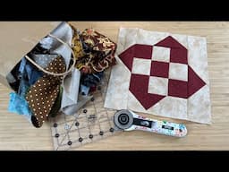 Rolling Nine-Patch Quilt from 2.5" Strips – A Fun Challenge with Friends!
