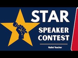 Star Speaker Contest || Nalini Teacher  || IMPACT || 2025