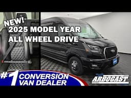 NEW 2025 Ford Conversion Van Explorer Limited 9 Passenger AWD FC12671T | Dave Arbogast Conversions