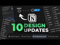 The NEW Notion UI Redesign! (and 5+ New Updates)