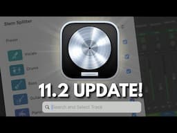 Logic Pro 11.2 Update! Improved Stem Splitter, Track Search, More