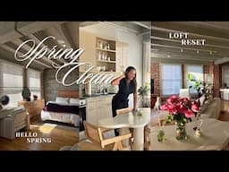 HOW TO SPRING CLEAN & RESET YOUR SPACE🌷Loft Declutter & Organize