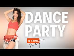 15-Min Cardio Party: Fun Dance Workout to Burn Fat & Boost Energy Fast!