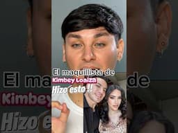 El maquillista de Kimberly Loaiza hizo esto !! #alexisjimenez #makeup #beautycreations