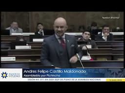Asambleísta Andrés Castillo - Sesión 011 - #LeyIntegridadPública