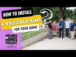 How to Install a Wheelchair Ramp for Your Home?