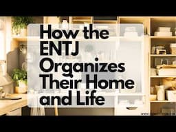 How the ENTJ Organizes Their Home and Life