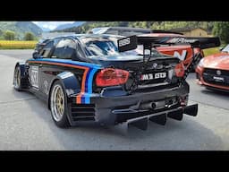 9,000+rpm S65 V8 BMW M3 E90 Track MONSTER sounds Fantastic | Onboard FLAT-OUT on Slalom Course!