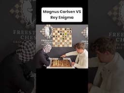 Magnus Carlsen VS Rey enigma #ajedrez