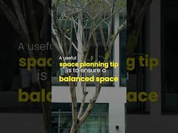 Space Planning Tip 3: Ensuring a balanced space #interiordesign #spaceplanning #tips #nuinfinity