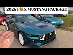 THROWBACK! Review 2026 F🦊X BODY MUSTANG Package!