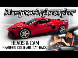 C8 Corvette Gets the Chop! Heads & Cam Package from LMR