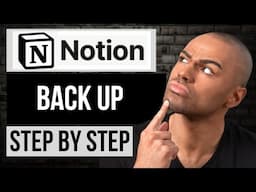 How to Backup on Notion — Step by Step Notion Tutorial