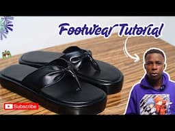 Handmade Platform Slippers Tutorial- Oneh Enterprise