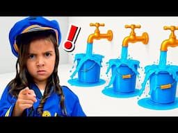 Julinha e Manu aprendem a economizar água e recursos naturais