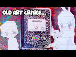 Cringing At My Childhood Art 😨 | "Sketchbook" Tour